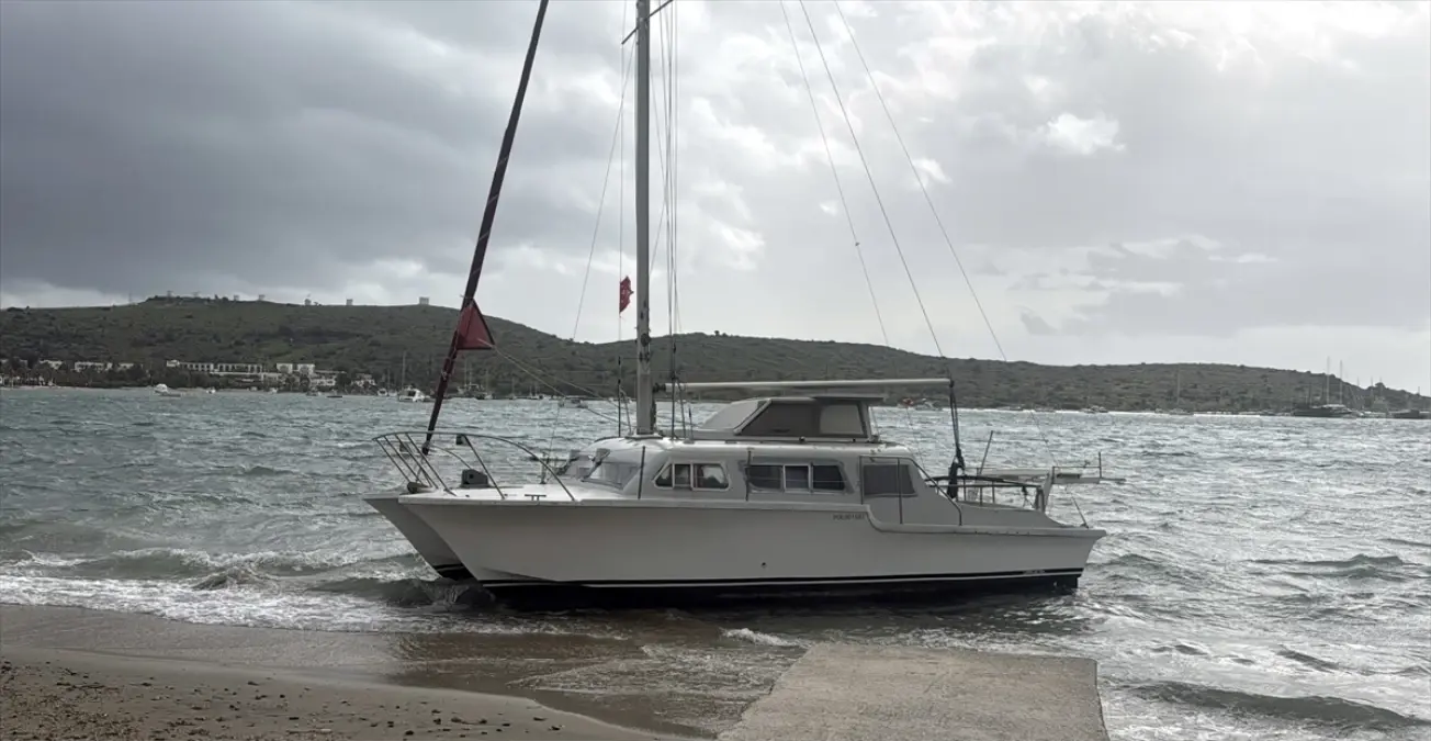 Muğla'da fırtına etkili oluyor