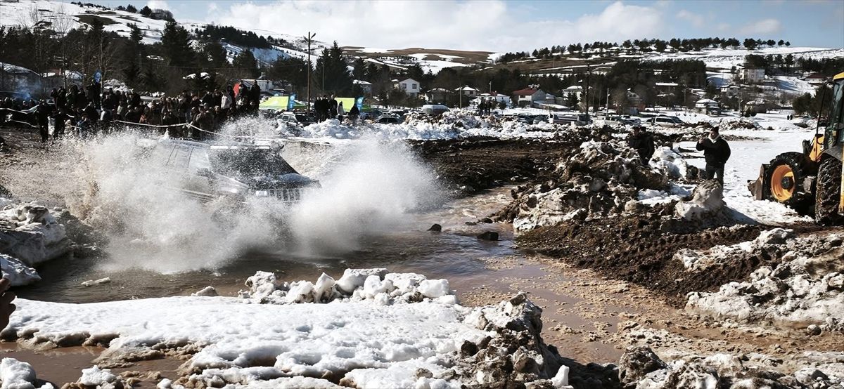 Ordu'daki Perşembe Yaylası'nda off-road etkinliği yapıldı