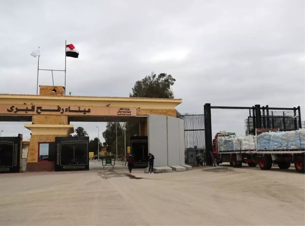 Refah Sınır Kapısı açılıyor