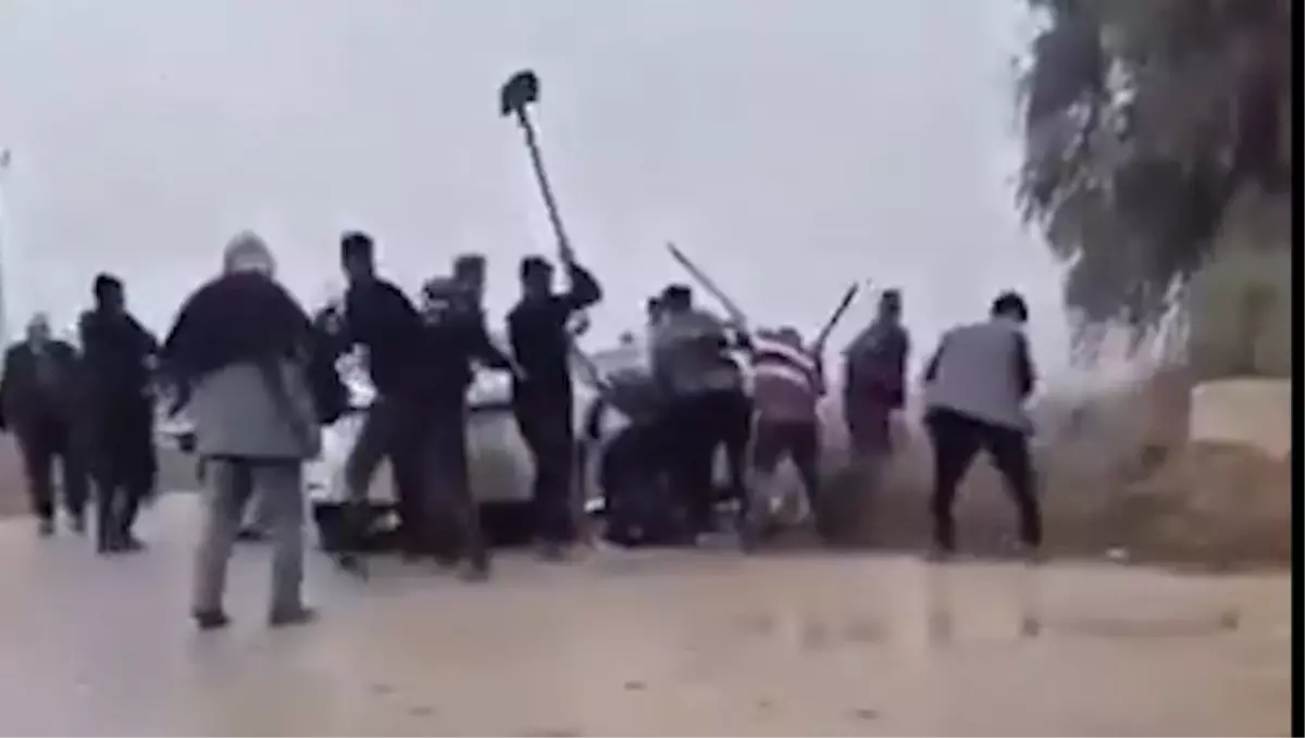 Şanlıurfa'da taş, sopa ve kürekli kavga kamerada: 7 yaralı