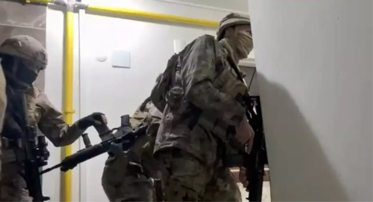 Sarallar çetesine büyük operasyon: 14 şüpheli yakalandı