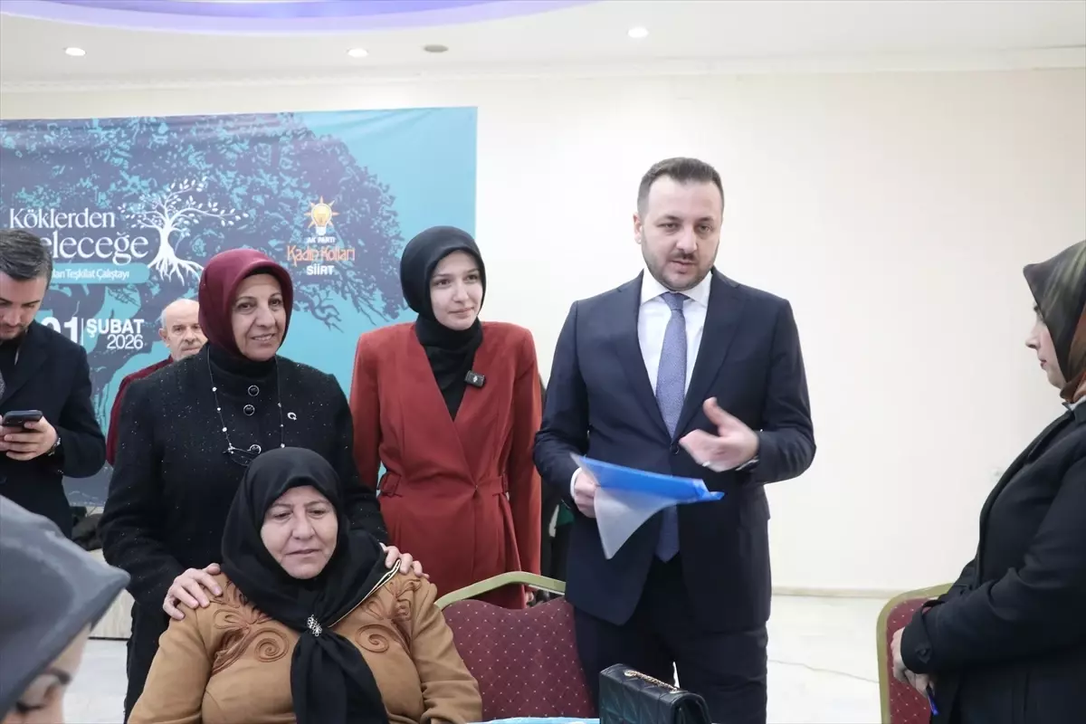 Siirt'te "Köklerden Geleceğe Teşkilat Çalıştayı" düzenlendi