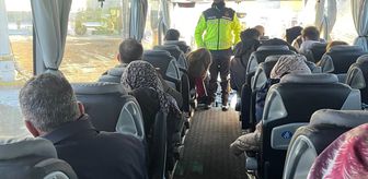 Van'da jandarma ekipleri sürücü ve yolcuları bilgilendirildi