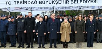Atatürk'ün Tekirdağ'a gelişinin 111. yıl dönümü kutlandı