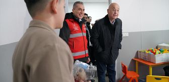 BM Mülteciler Yüksek Komiseri Salih ve Göç İdaresi Başkanı Kök'ten Öncüpınar Sınır Kapısı'na ziyaret