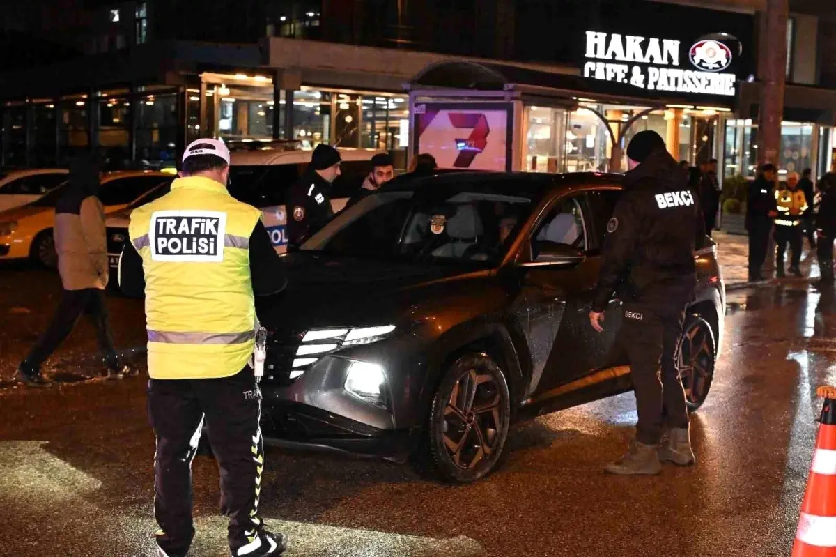 Düzce'de denetimde 4 bin 159 kişi sorgulandı