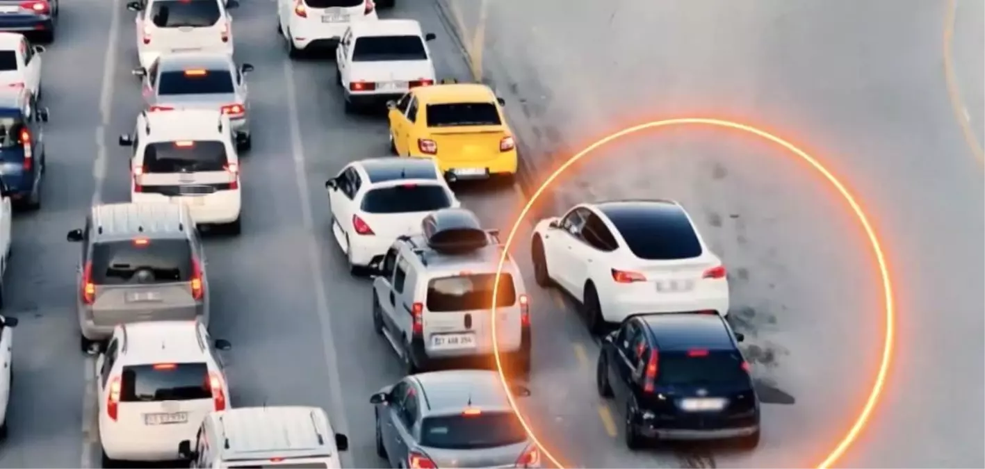 Gaziantep'te 'kaynak' yapan 775 sürücüye 964 bin TL ceza