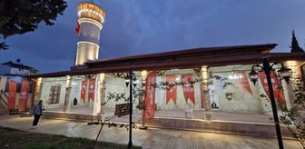 Hatay'da depremde hasar alan tarihi Yenişehir Cami ibadete tekrar açıldı