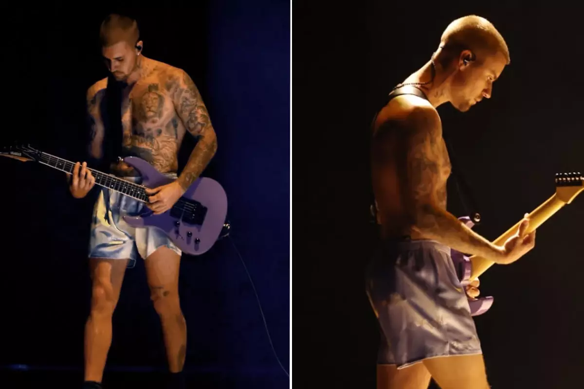 Justin Bieber'ın Grammy'deki kıyafeti tartışma yarattı