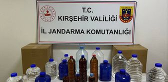 Kırşehir'de kaçak alkol operasyonlarında 2 şüpheli yakalandı