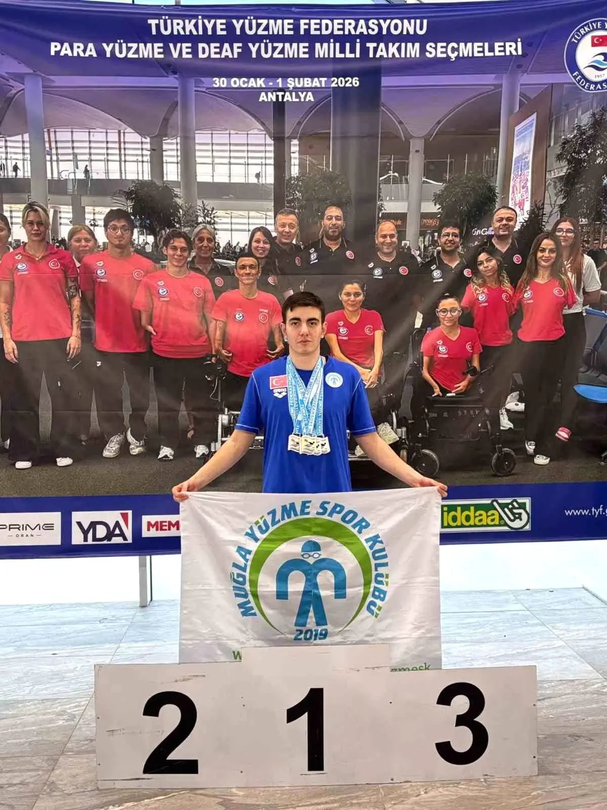 Muğlalı sporcu Akpınar, Antalya'da madalyaları topladı