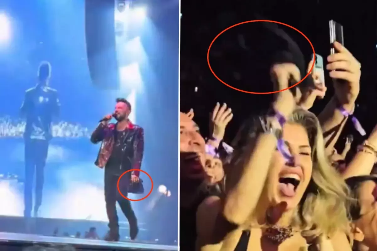 Tarkan'ın terli havlusunu alan hayranı mutluluktan çığlık attı