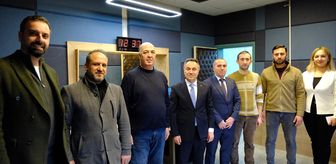 TOGÜ Rektörü Prof. Dr. Fatih Yılmaz, Radyo TOGÜ'yü ziyaret etti