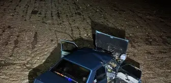 Uşak'ta meydana gelen trafik kazasında 5 kişi yaralandı