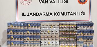 Van'da 15 bin 250 paket gümrük kaçağı sigara ele geçirildi