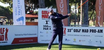 33. Golf Mad Turnuvası Antalya'da başladı