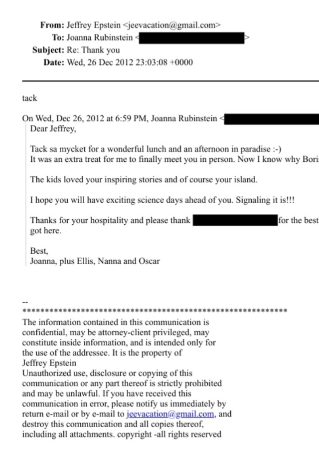 Visited the island with her children! Another high-level resignation after the Epstein scandal