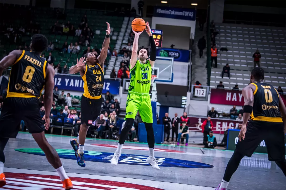 TOFAŞ Basketbol AEK'ya Uzatmada Mağlup Oldu