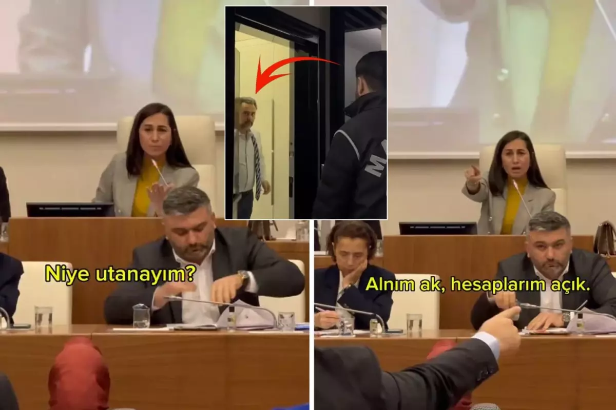 Özlem Gürzel'in "Kimsenin evinde basılmadım" çıkışı belediye meclisini karıştırdı