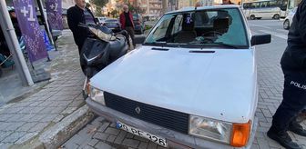 Aydın'da yaya geçidinde otomobilin çarptığı yaya yaralandı