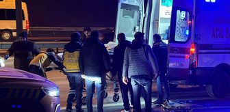 Başakşehir'de iki araca çarpan motosikletin sürücüsü öldü