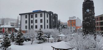 Başçiftlik ilçesinde kar yağışı etkisini sürdürüyor