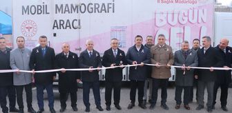 Çankırı'da mobil mamografi aracı hizmet vermeye başladı