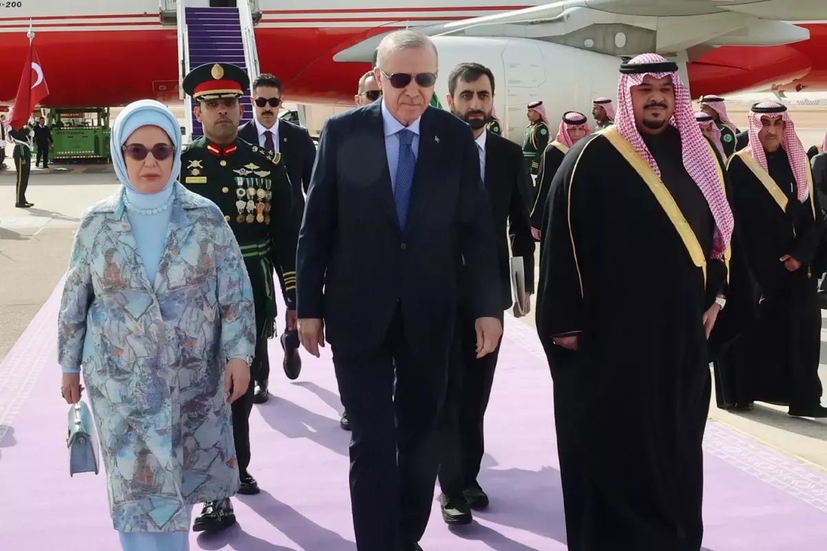 Cumhurbaşkanı Erdoğan, Suudi Arabistan'da