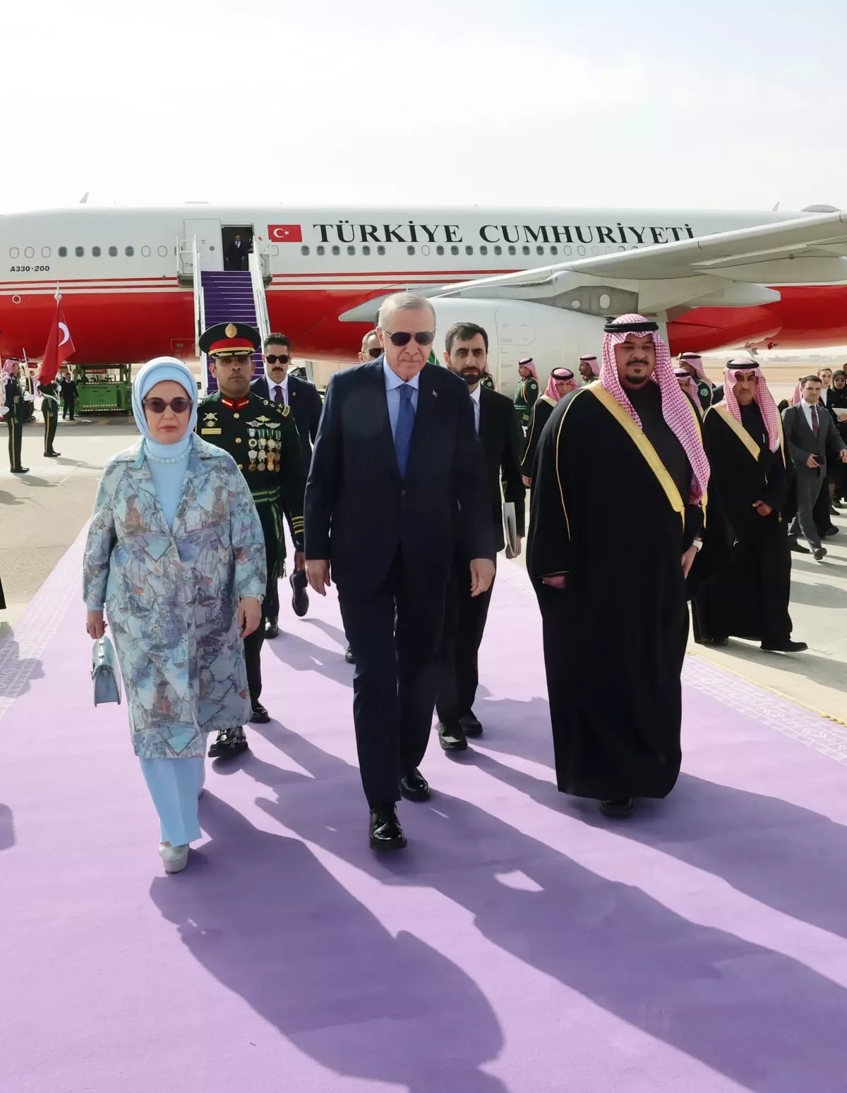 Cumhurbaşkanı Erdoğan, Suudi Arabistan'da