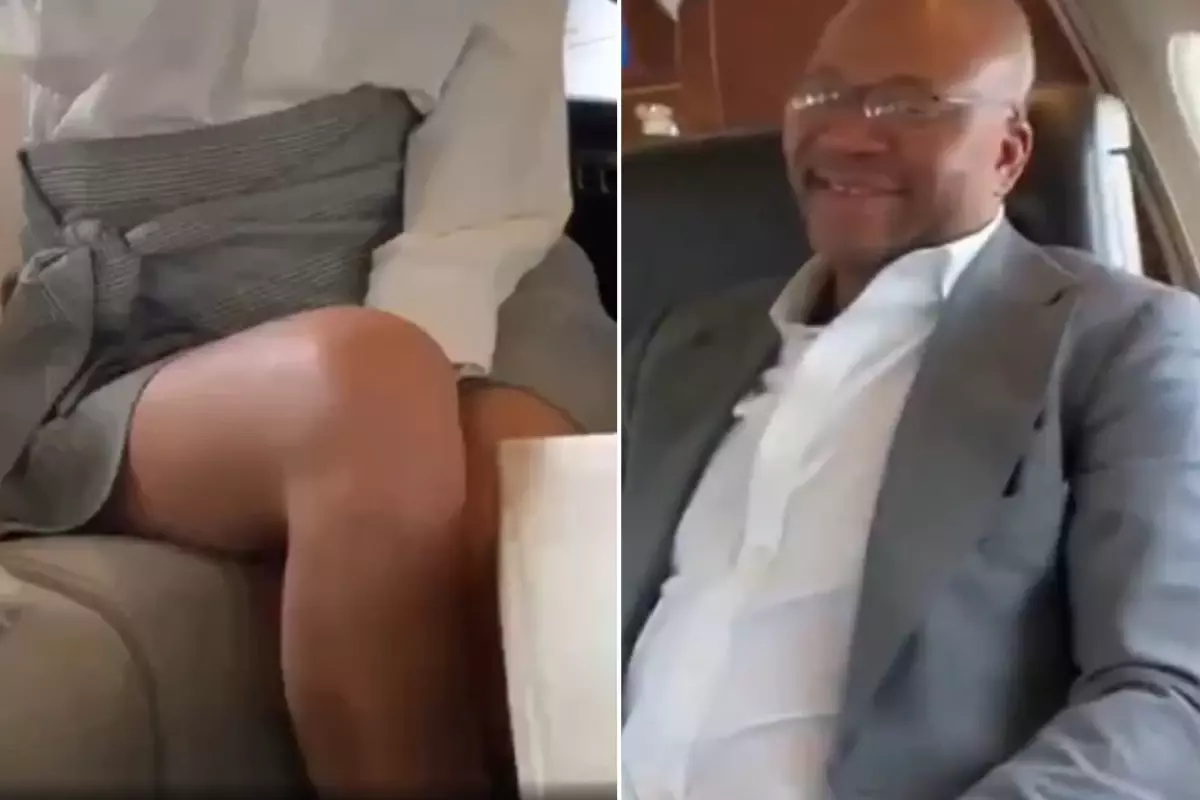 Epstein'ın özel uçağının içinde çekilmiş yeni bir video yayınlandı