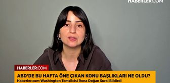 Haberler.com Washington Temsilcisi Rona Sural: ABD gündeminde konuşulan ilk konu Epstein değil