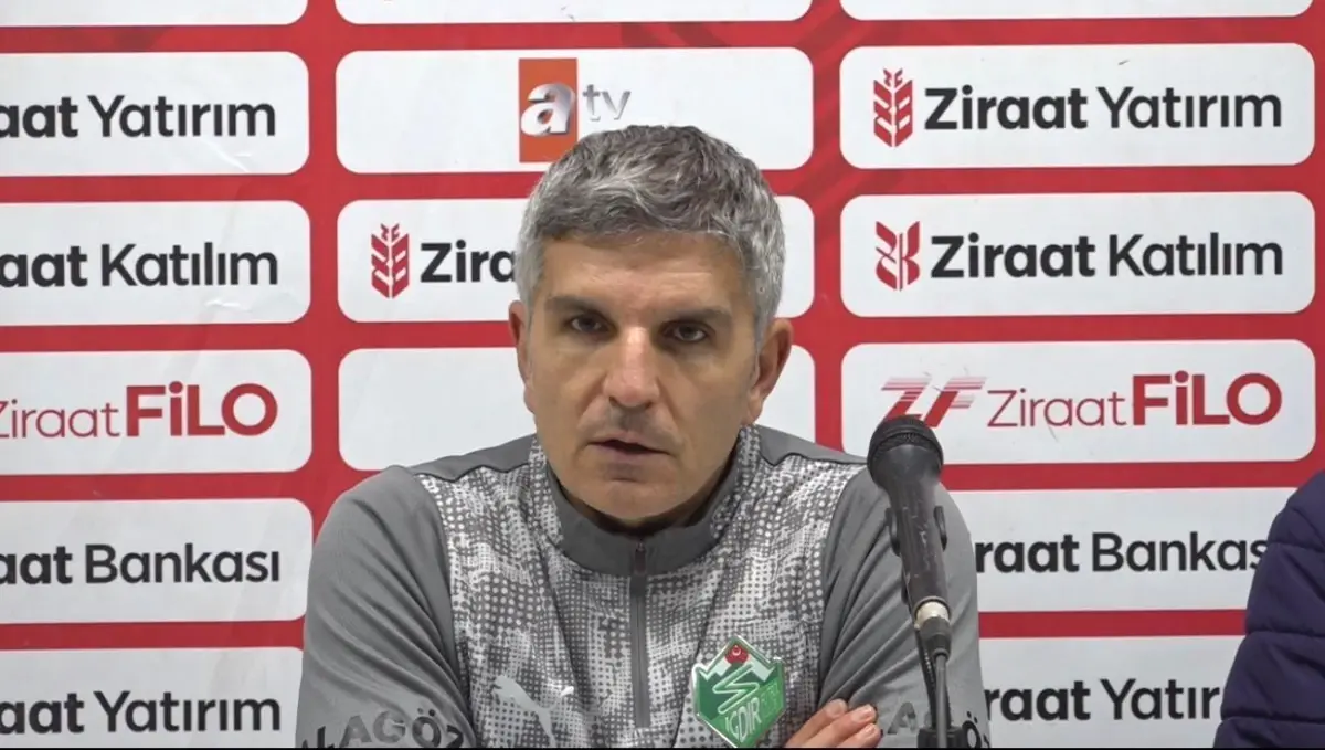 Iğdır FK Antalyaspor maçının ardından