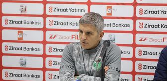 Iğdır FK-Antalyaspor maçının ardından