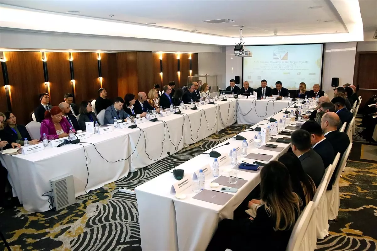 Kırgızistan hükümeti yetkilileri, ABD'li 32 şirketin temsilcisiyle görüştü