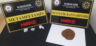 Kırşehir'de uyuşturucu operasyonunda yakalanan zanlı tutuklandı