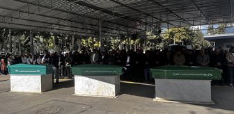 Mersin'de cipin çarpması sonucu ölen 3 yayanın cenazeleri toprağa verildi