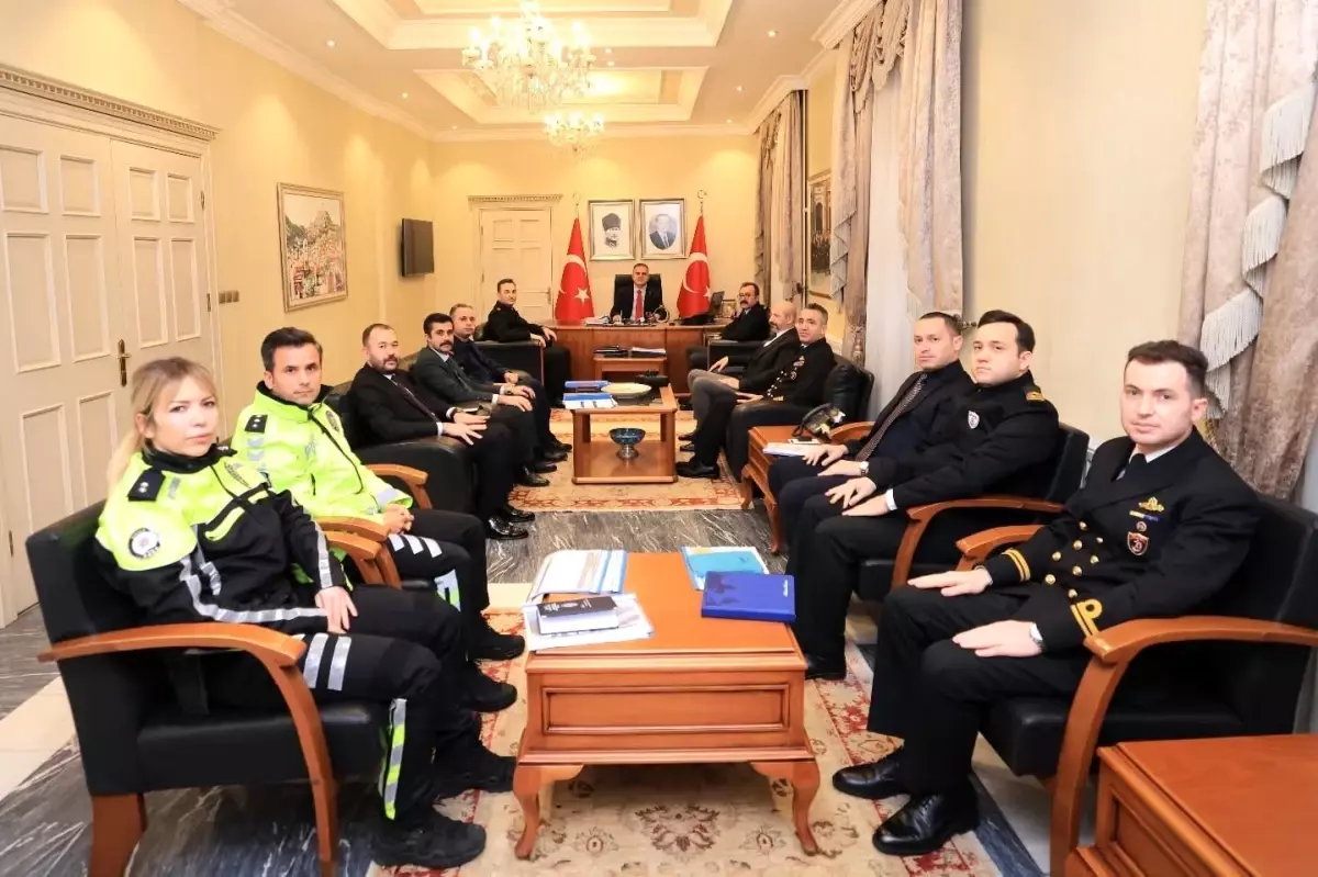 Muğla'da asayiş toplantısı yapıldı