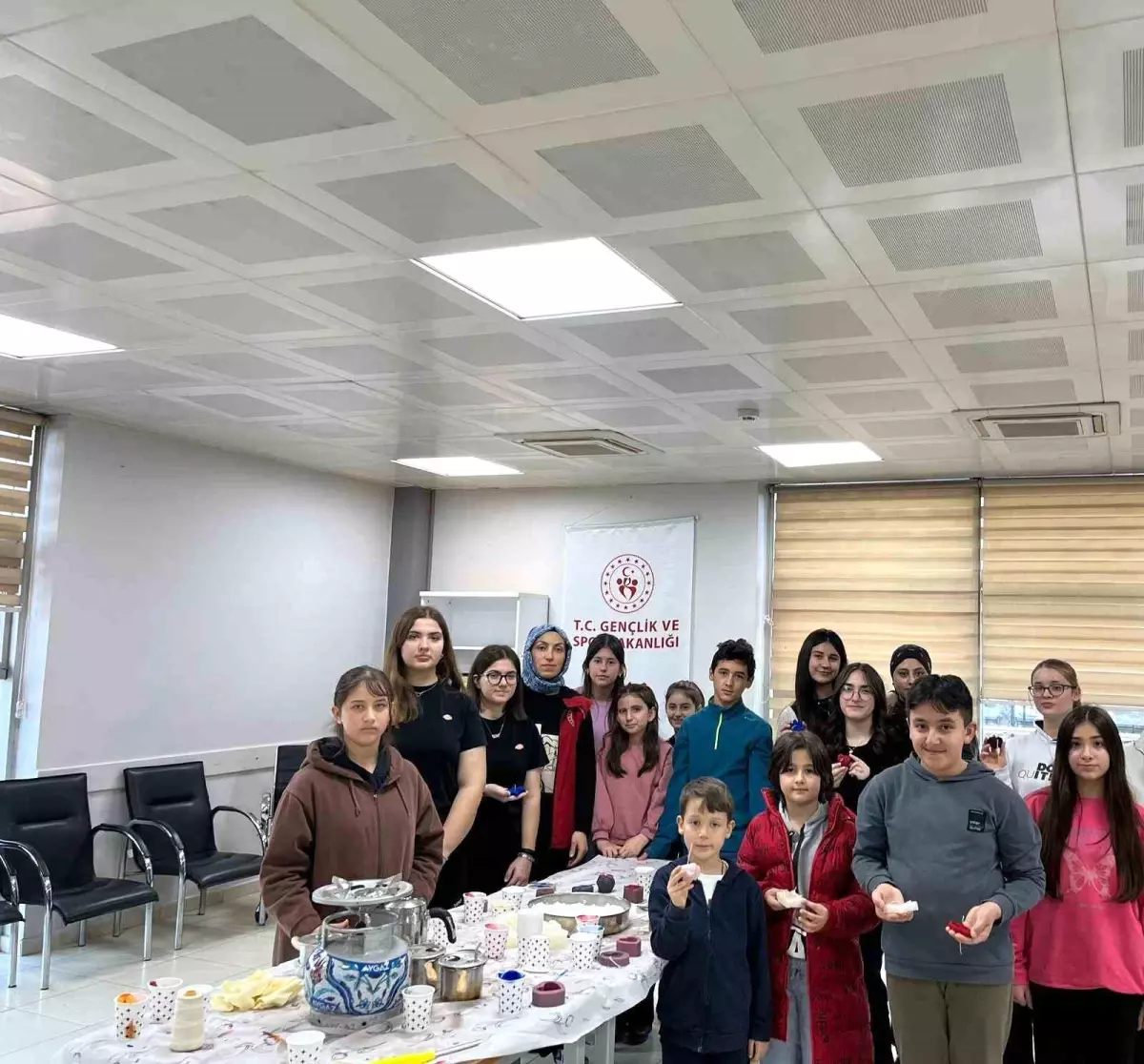 Mum atölyesi ilgi gördü