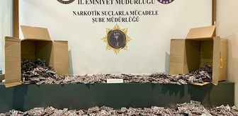 Samsun'da 80 bin 160 uyuşturucu hap ele geçirildi