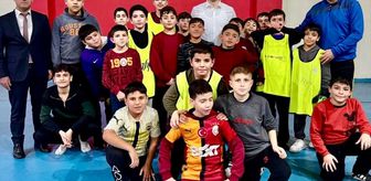 Sason Kaymakamı Başar, spor yapan öğrencilerle buluştu