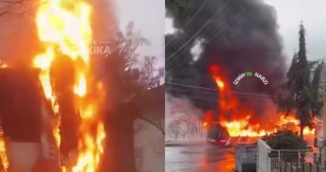 SON DAKİKA İZMİR KARABAĞLAR'DA YANGIN: İzmir'de ESHOT otobüsünde yangın mı çıktı, neden çıktı? ESHOT otobüsü yangın olayı nedir, ne zaman çıktı?