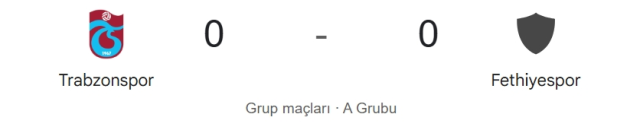 Trabzonspor Fethiyespor maçı kaç kaç? MAÇ SONUCU! Trabzonspor Fethiyespor golleri kim attı, canlı maç anlatımı!