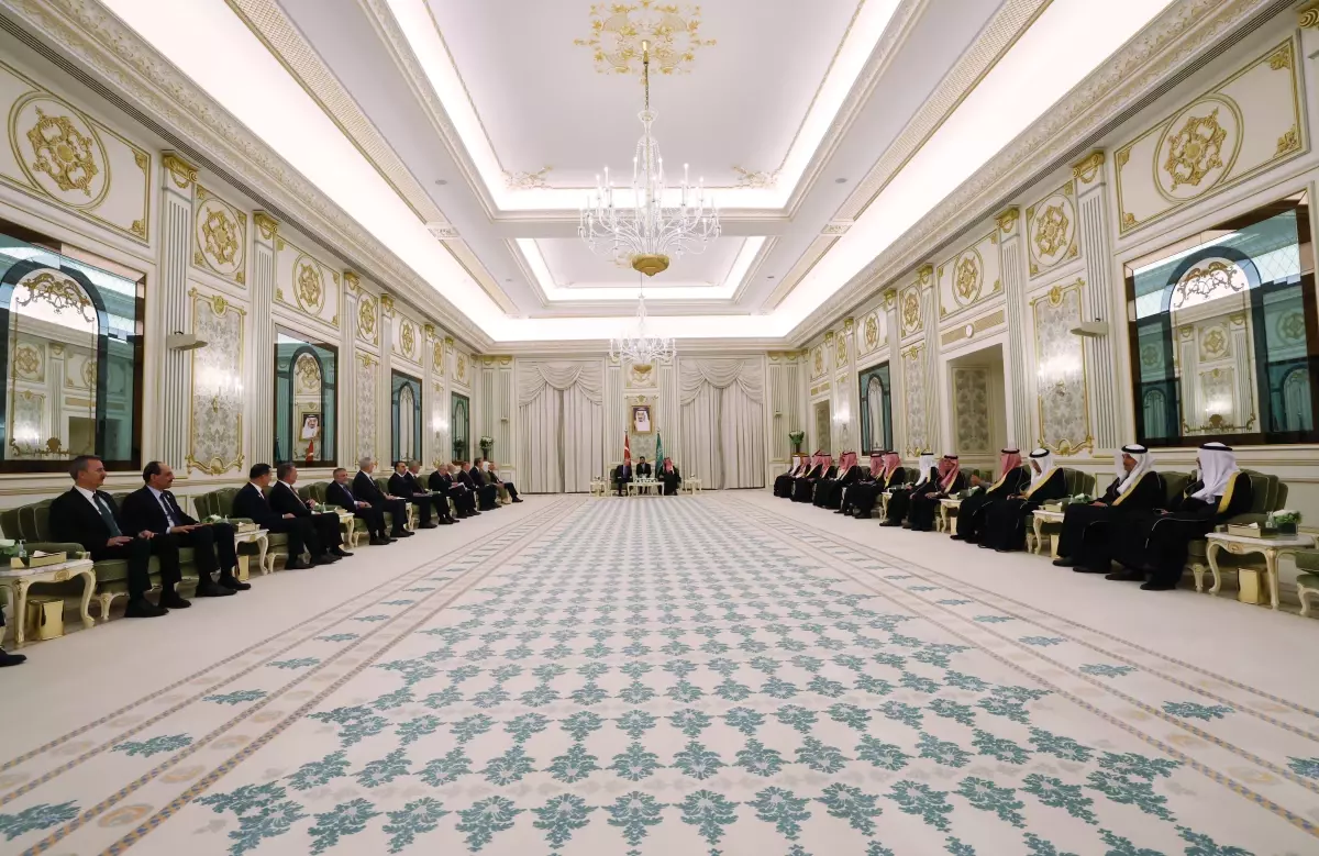 Türkiye ile Suudi Arabistan görüşmeleri sonrası ortak bildiri yayımlandı