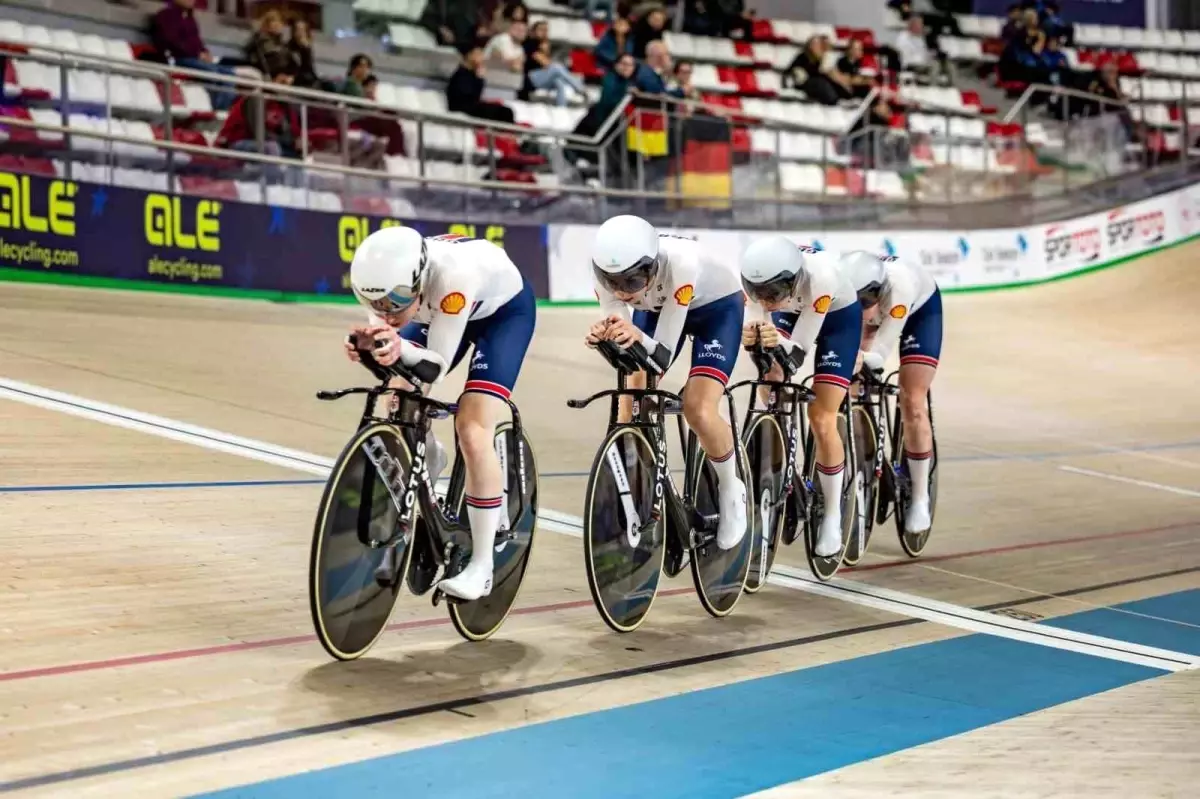 UEC 2026 Avrupa Pist Bisikleti Şampiyonası'nda rekorla dolu ikinci gün