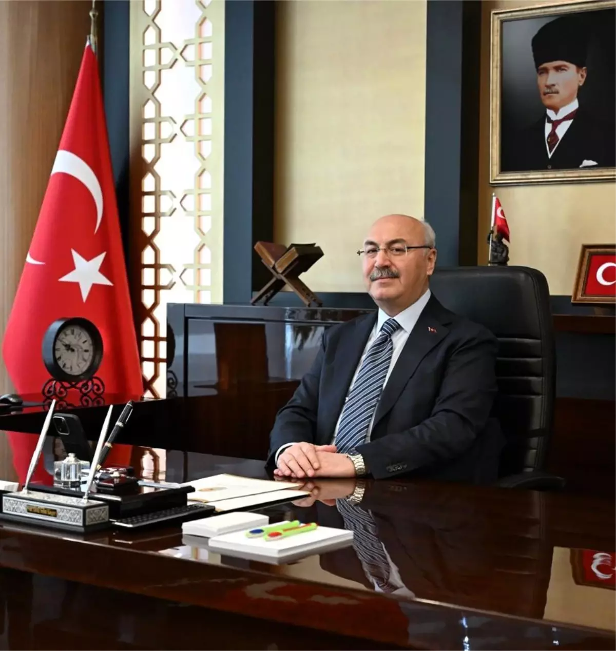 Vali Köşger; "Ata'mızın ziyaretinin taşıdığı tarihî ve manevi değer, nesilden nesle aktarılmaya devam etme...