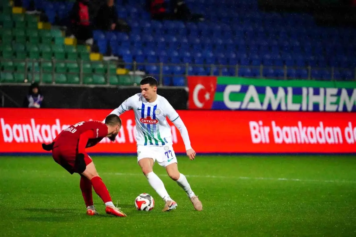 Ziraat Türkiye Kupası: Çaykur Rizespor: 1 Beyoğlu Yeni Çarşı: 1 (Maç sonucu)