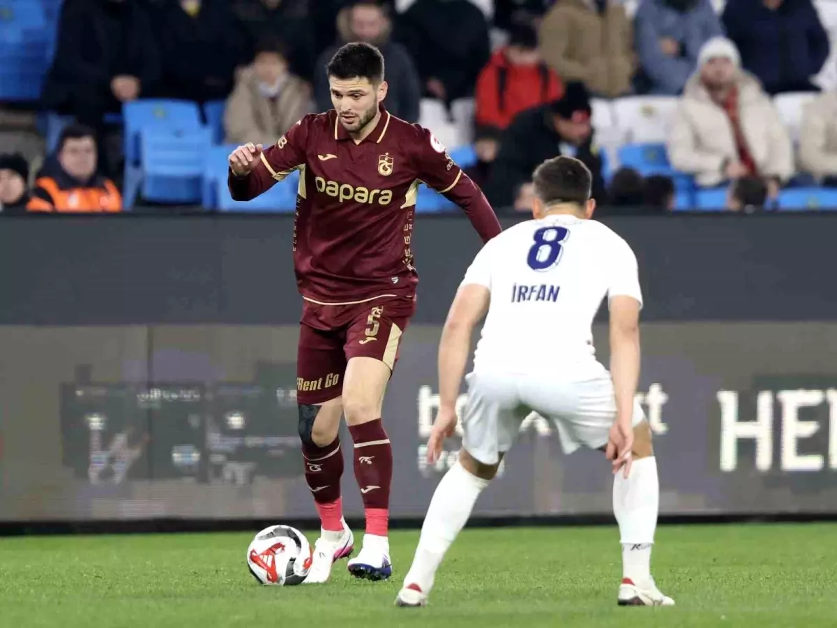 Ziraat Türkiye Kupası: Trabzonspor: 0 Fethiyespor: 0 (İlk yarı)