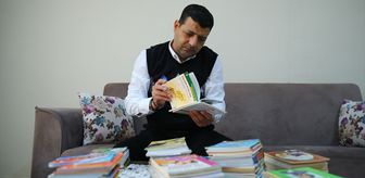 6 ŞUBAT DEPREMLERİNİN ÜÇÜNCÜ YILI - Depremzede çocukları kitapla buluşturarak eşi ve iki evladının acısını unutmaya çalışıyor