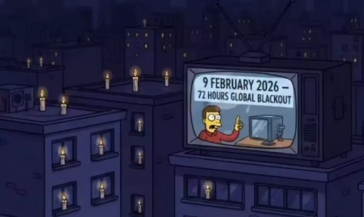 9 Şubat 2026 elektrik kesintisi kehaneti nedir, Simpsonslar 9 Şubat Pazartesi elektrikler mi kesilecek?