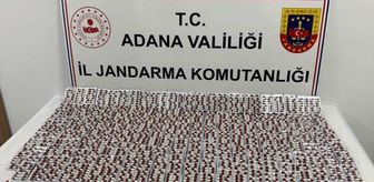 Adana'da 5 bin uyuşturucu etkili hap ele geçirildi